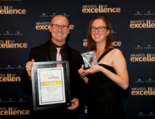 Bold Trailer and Caravan Repair Centre Wins The Gold – 2024 NSW RV Repairer of the Year! 3 Years In A Row!