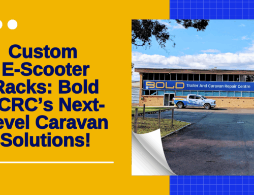 Custom E-Scooter Racks: Bold TCRC’s Next-Level Caravan Solutions!